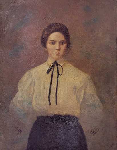 卡恩金卡 1918年作 乡村女教师